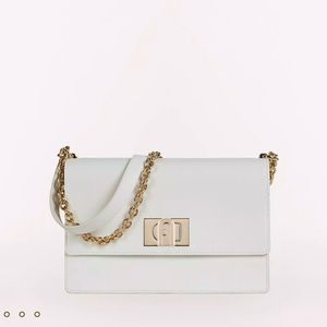 NWT Furla 1927 Crossbody S Talco H - Ivory